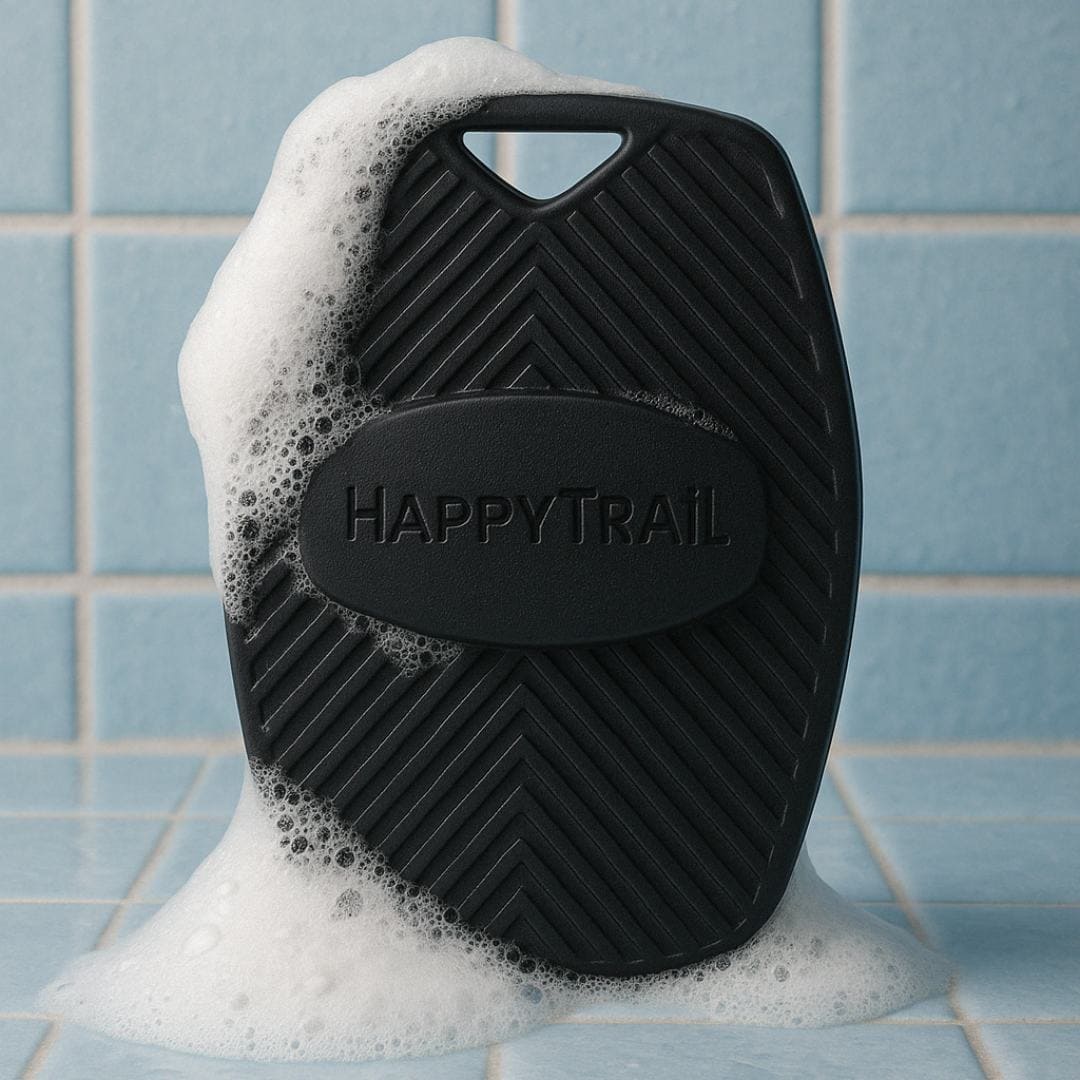 Esponja de silicon para baño | HAPPY TRAIL ®