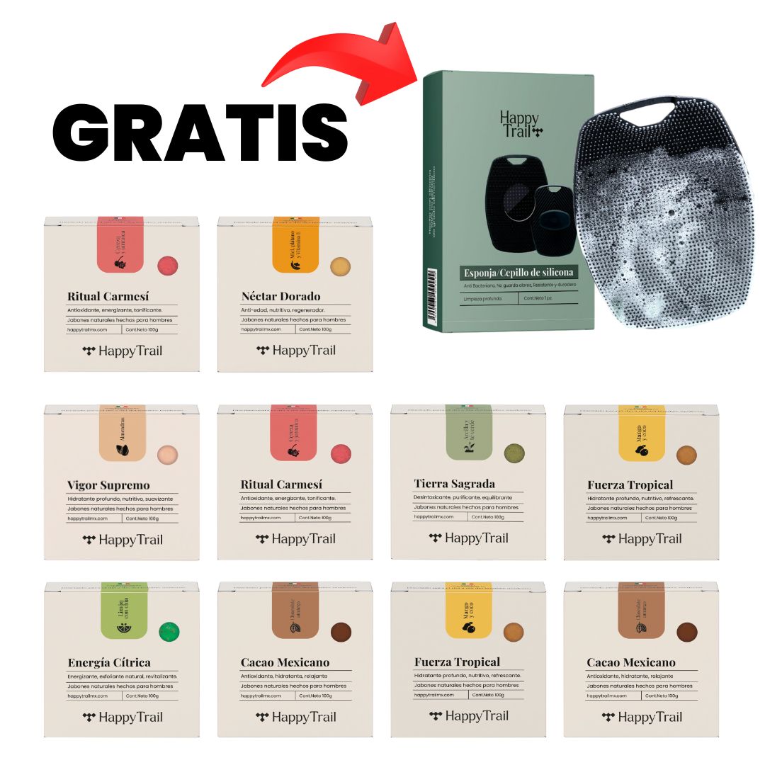 10-Pack + REGALO | Jabones Artesanales para hombres