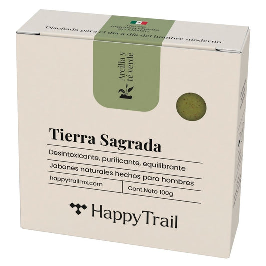 Tierra sagrada| Arcilla con Té verde