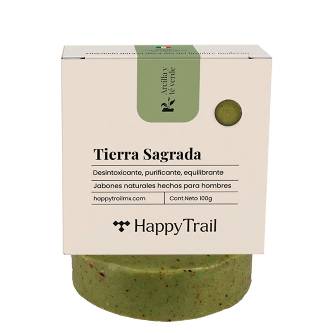 Tierra sagrada| Arcilla con Té verde