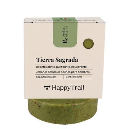 Tierra sagrada| Arcilla con Té verde